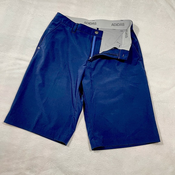 adidas navy golf shorts